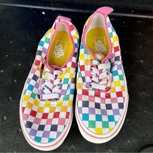 Vans Multicolor Checkered Sneakers